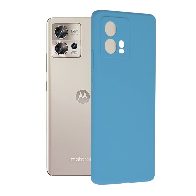Husa Motorola Edge 30 Fusion Techsuit Soft Edge Silicone, albastru