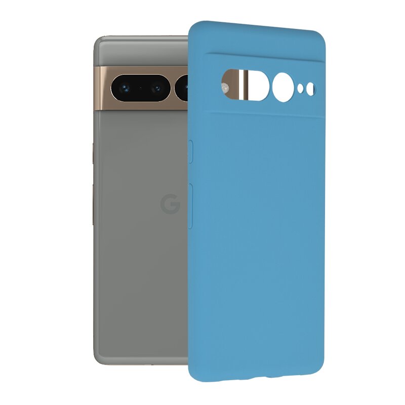 Husa Google Pixel 7 Pro Techsuit Soft Edge Silicone, albastru