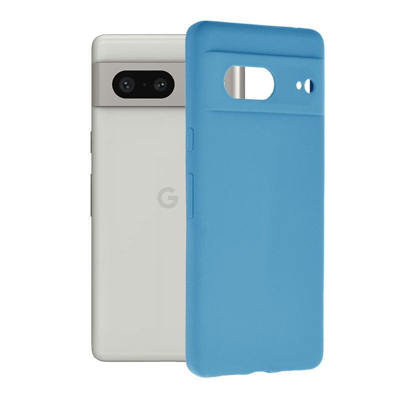Husa Google Pixel 7 Techsuit Soft Edge Silicone, albastru