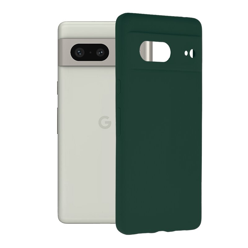 Husa Google Pixel 7 Techsuit Soft Edge Silicone, verde