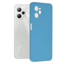 Husa Realme C35 Techsuit Soft Edge Silicone, albastru