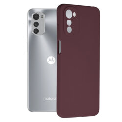 Husa Motorola Moto E32 Techsuit Soft Edge Silicone, violet