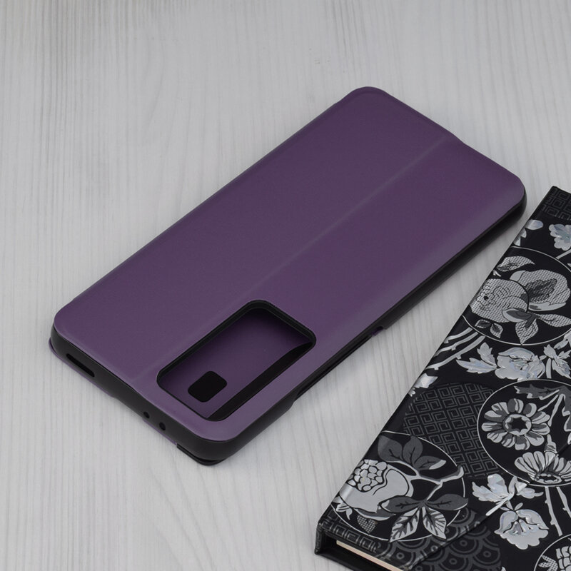 Husa Xiaomi 12T Eco Leather View flip tip carte, mov
