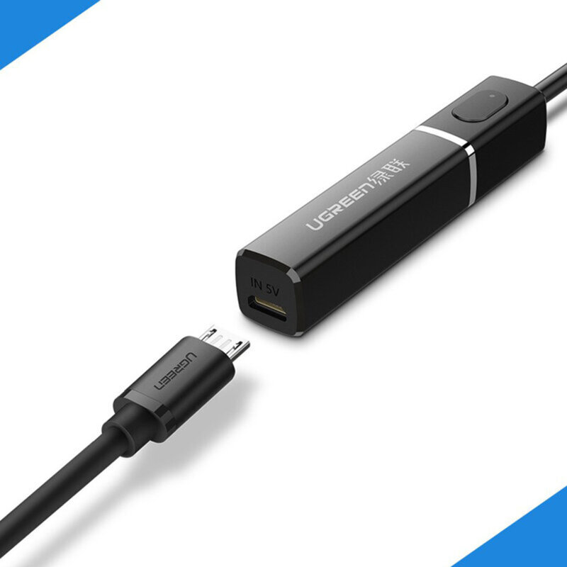 Adaptor audio Bluetooth, Jack 3,5mm Ugreen, negru, 40761