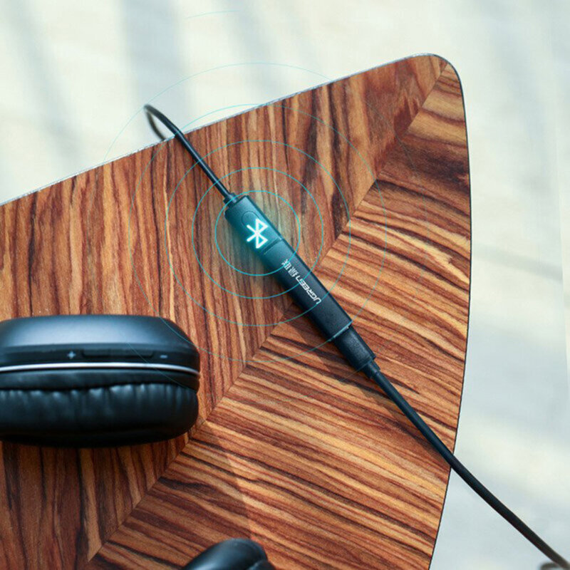 Adaptor audio Bluetooth, Jack 3,5mm Ugreen, negru, 40761