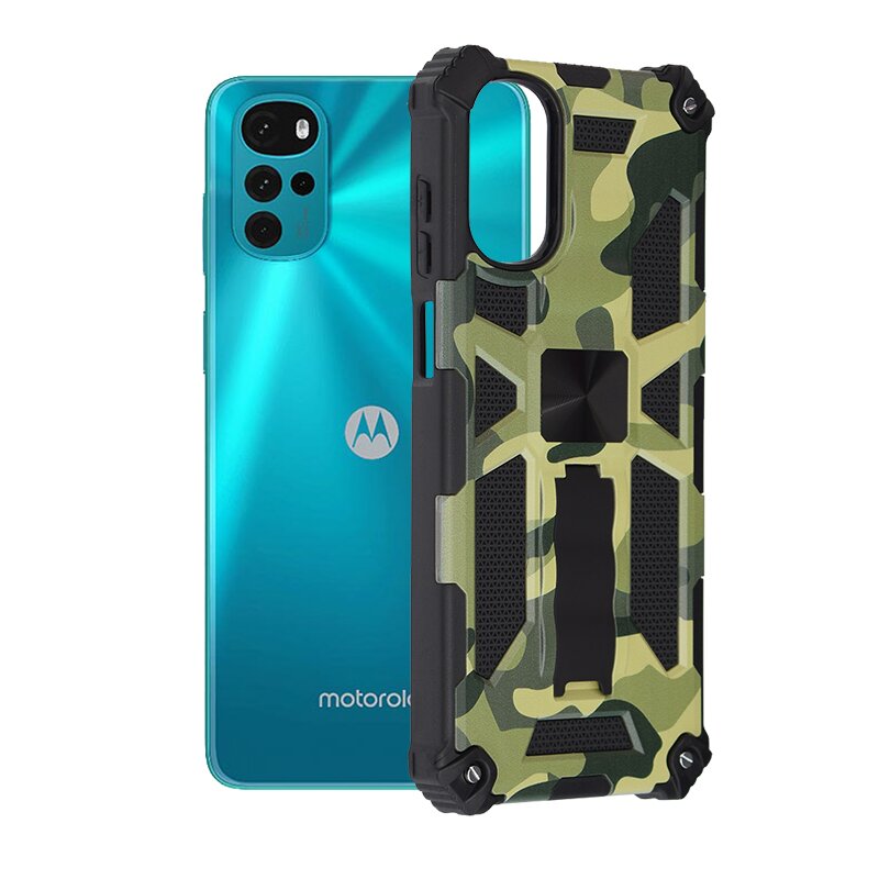 Husa Motorola Moto G22 Techsuit Blazor, camuflaj