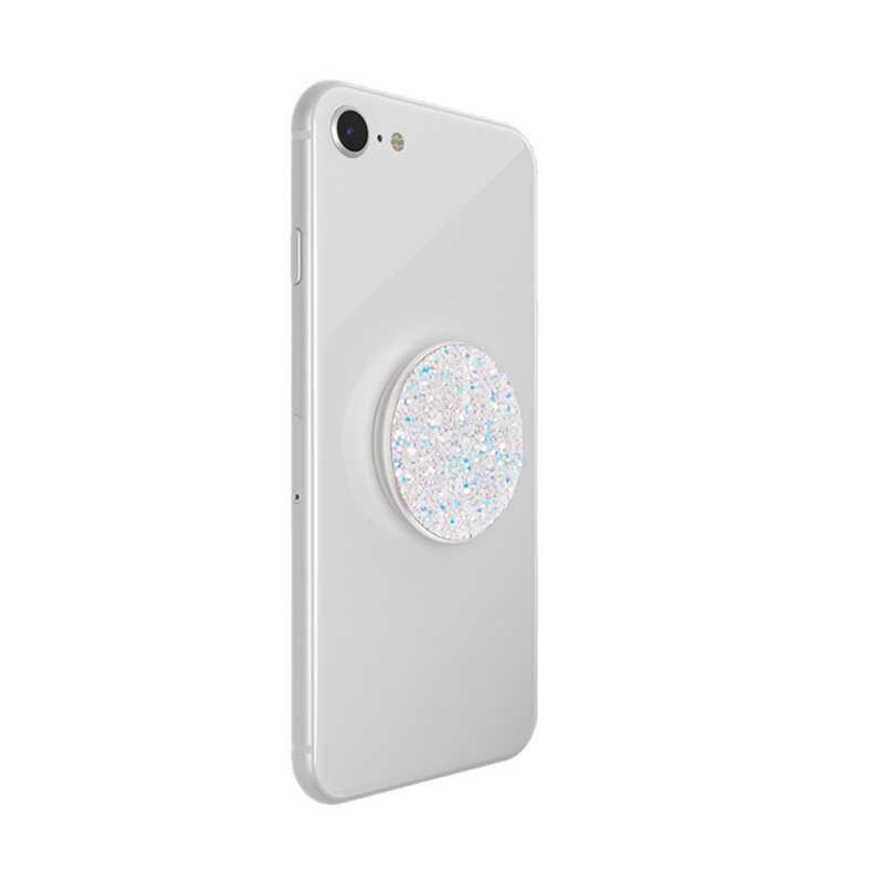 Popsockets Original, suport cu functii multiple, Snow White Sparkle