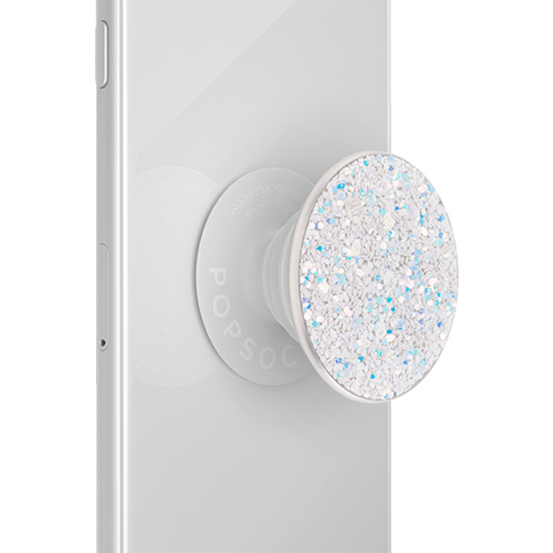 Popsockets Original, suport cu functii multiple, Snow White Sparkle
