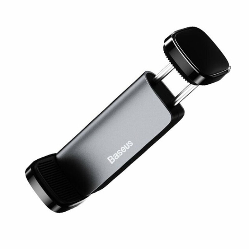 Mini suport auto telefon grila ventilatie Baseus, negru, SUGP-01