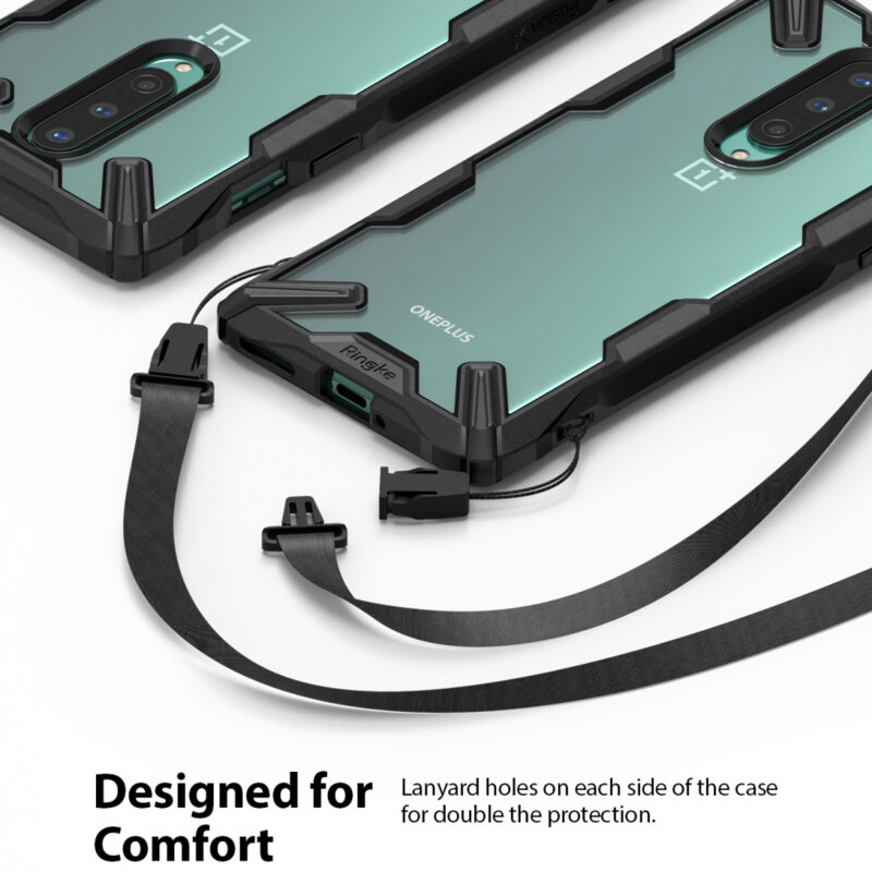 Husa OnePlus 8 Ringke Fusion X - Turquoise Green