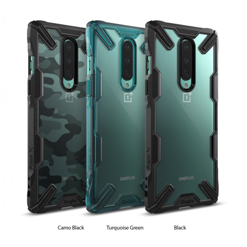 Husa OnePlus 8 Ringke Fusion X - Black