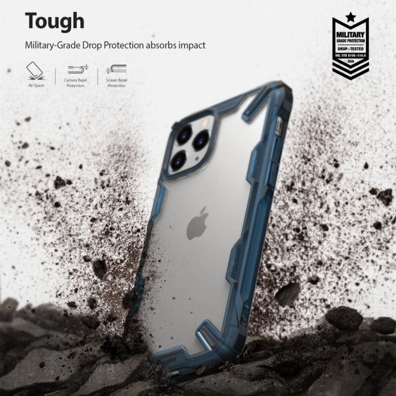 Husa iPhone 11 Pro Ringke Fusion X - Stripe Black