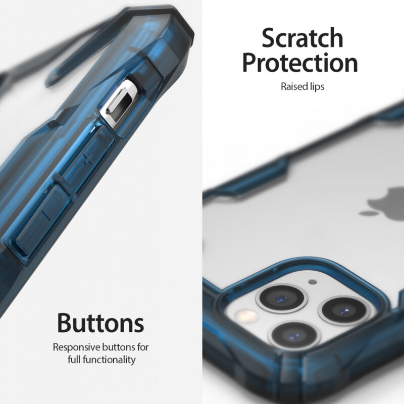 Husa iPhone 11 Pro Ringke Fusion X - Stripe Black