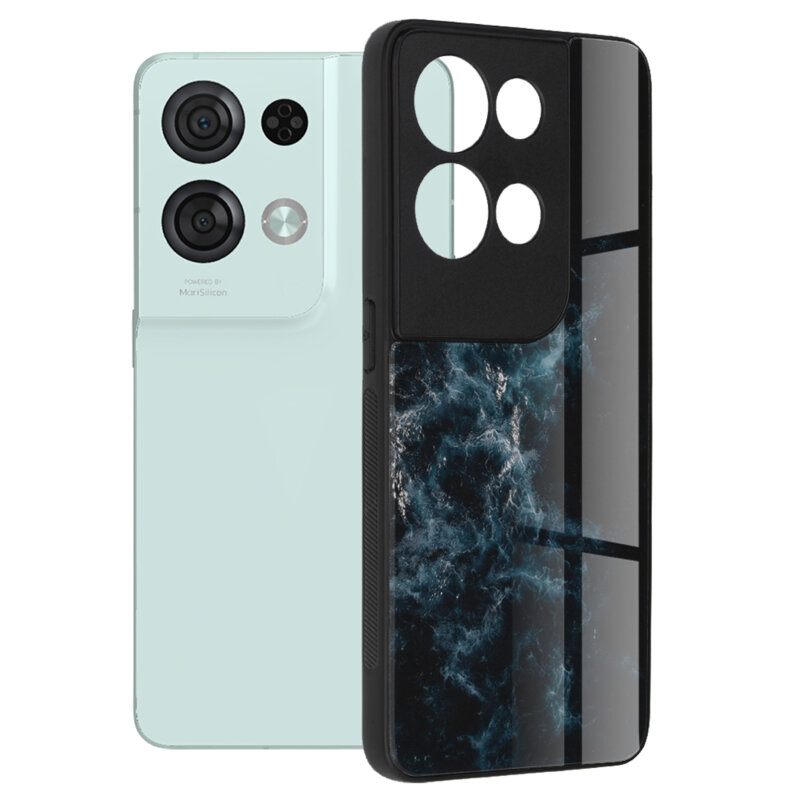 Husa Oppo Reno8 Pro Techsuit Glaze, Blue Nebula