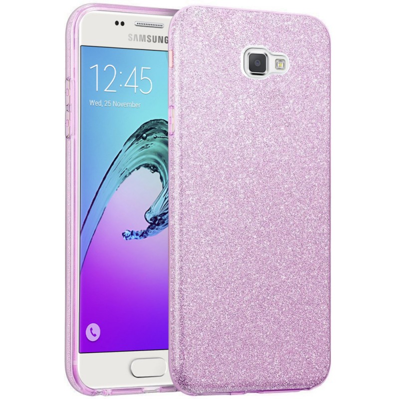 Husa Samsung Galaxy A5 2017 A520 Color TPU Sclipici - Mov