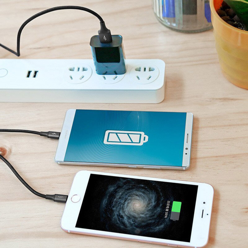 Cablu de date Lightning Micro-USB 3A, 1.2m Baseus, CAML-SU01