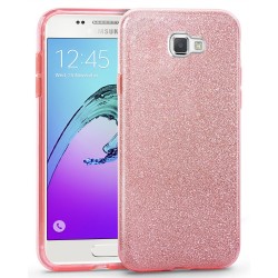 Husa Samsung Galaxy A5 2016 A510 Color TPU Sclipici - Roz