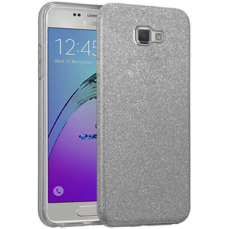 Husa Samsung Galaxy A5 2016 A510 Color TPU Sclipici - Gri