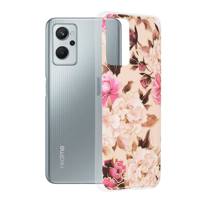 Husa Realme 9i Techsuit Marble, Mary Berry Nude