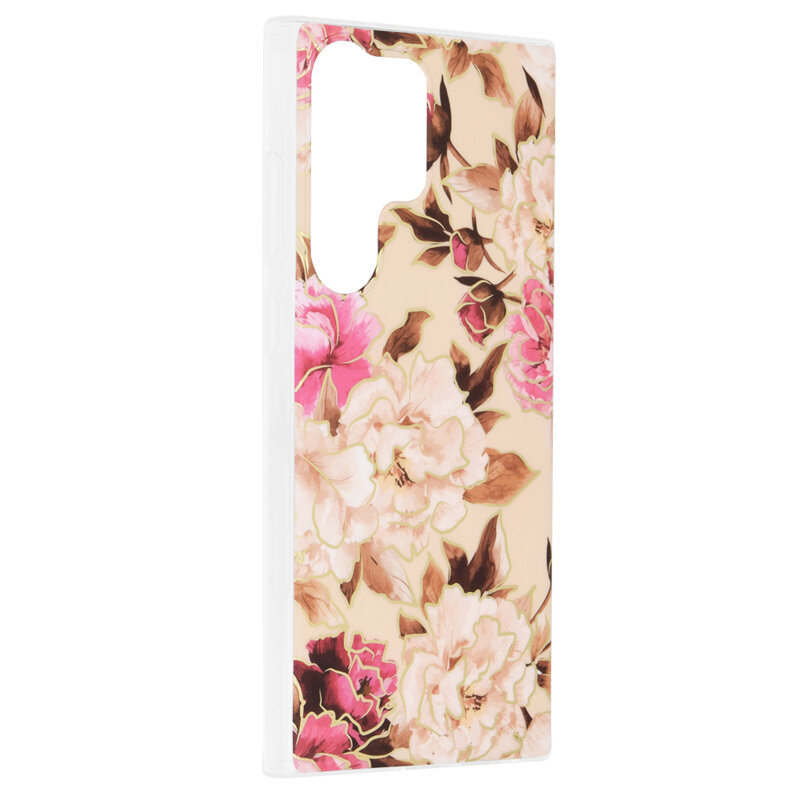 Husa Samsung Galaxy S23 Ultra Techsuit Marble, Mary Berry Nude