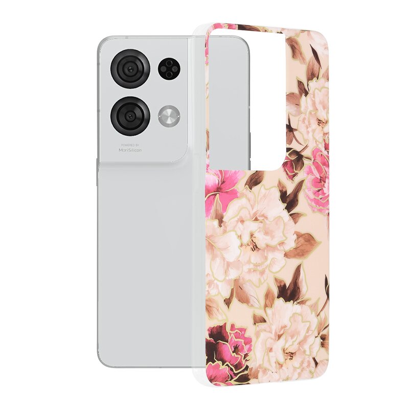 Husa Oppo Reno8 Pro Techsuit Marble, Mary Berry Nude