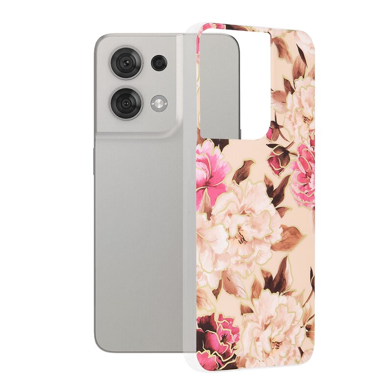 Husa Oppo Reno8 Techsuit Marble, Mary Berry Nude