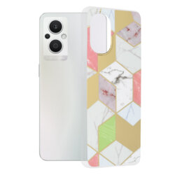 Husa Oppo Reno7 Lite Techsuit Marble, mov