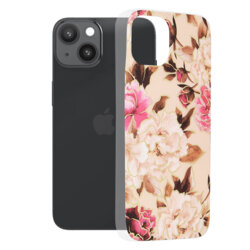 Husa iPhone 14 Techsuit Marble, Mary Berry Nude