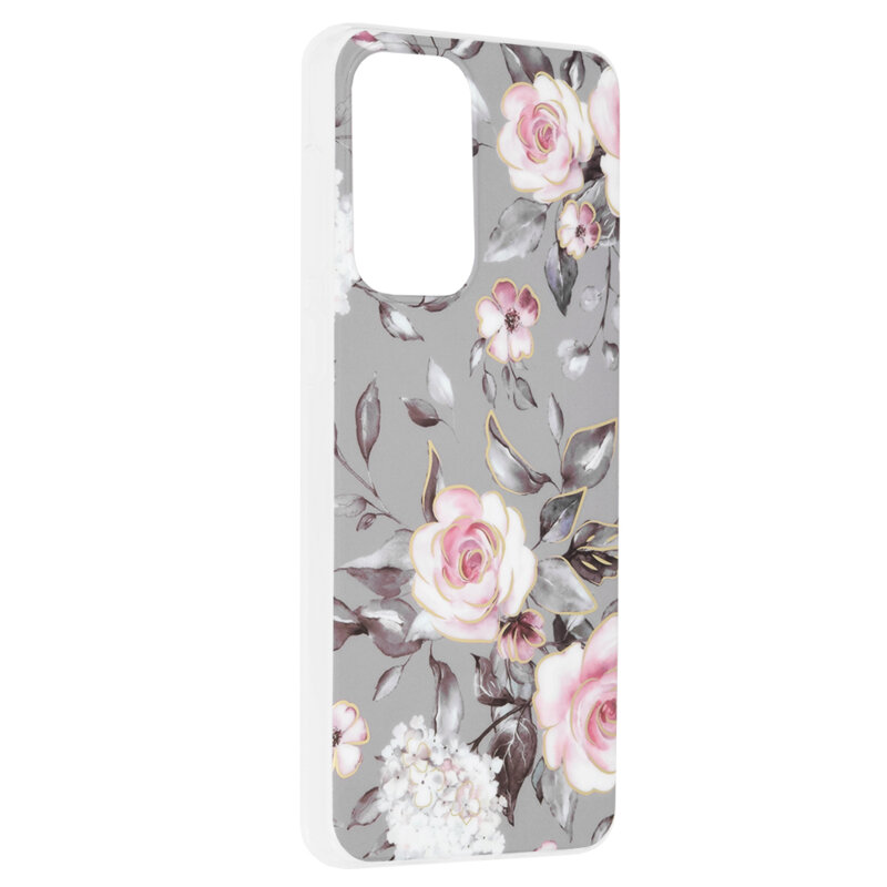 Husa Samsung Galaxy A33 5G Techsuit Marble, Bloom of Ruth Gray