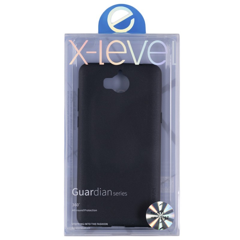 Husa Huawei Y5 2017, Y6 2017 X-Level Guardian Full Back Cover - Black