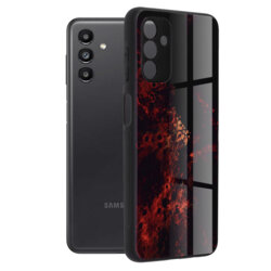 Husa Samsung Galaxy A04s Techsuit Glaze, Red Nebula
