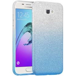 Husa Samsung Galaxy A5 2017 A520 Gradient Color TPU Sclipici - Albastru