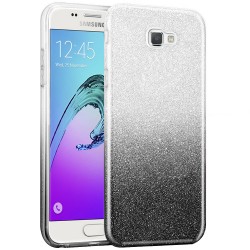 Husa Samsung Galaxy A5 2017 A520 Gradient Color TPU Sclipici - Negru