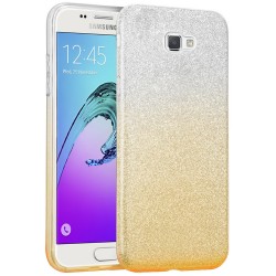 Husa Samsung Galaxy A5 2017 A520 Gradient Color TPU Sclipici - Auriu