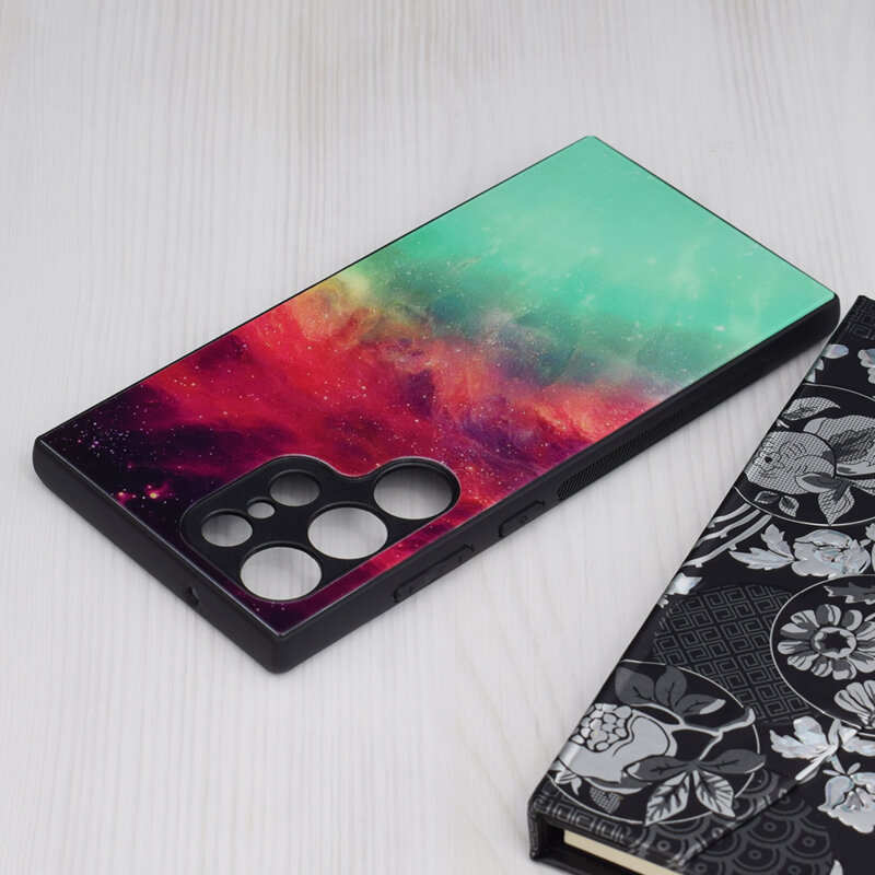 Husa Samsung Galaxy S23 Ultra Techsuit Glaze, Fiery Ocean