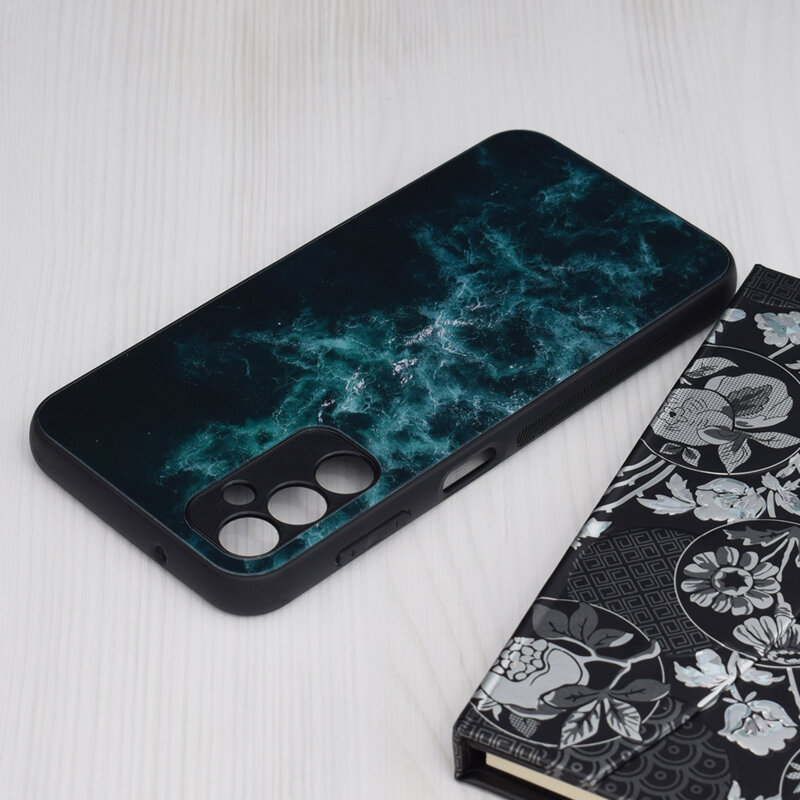 Husa Samsung Galaxy A14 5G Techsuit Glaze, Blue Nebula
