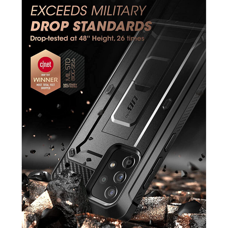 Husa Samsung Galaxy A33 5G Supcase Unicorn Beetle Pro, negru