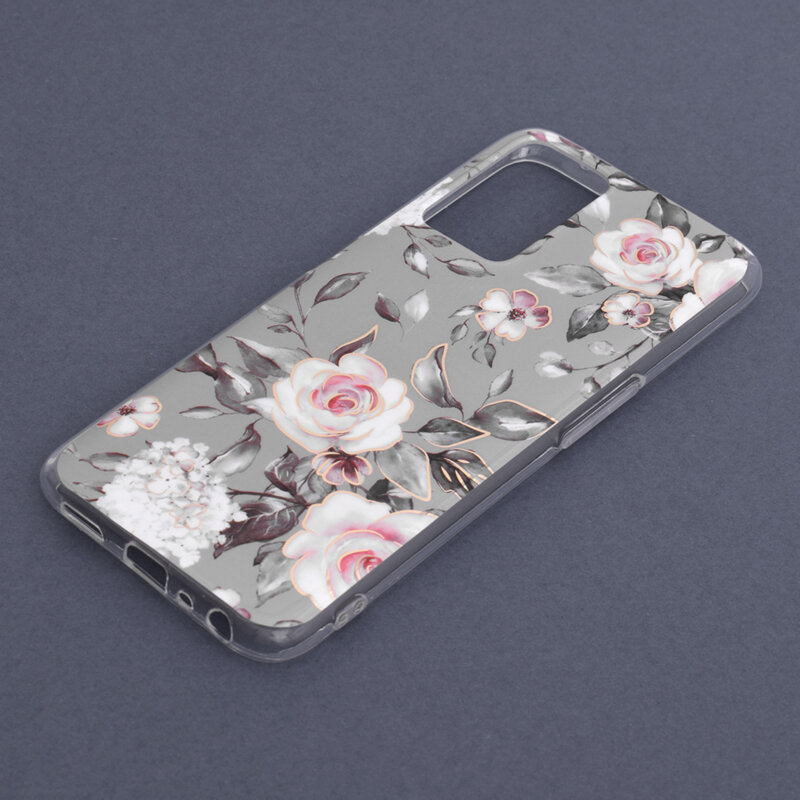 Husa Realme 9i Techsuit Marble, Bloom of Ruth Gray