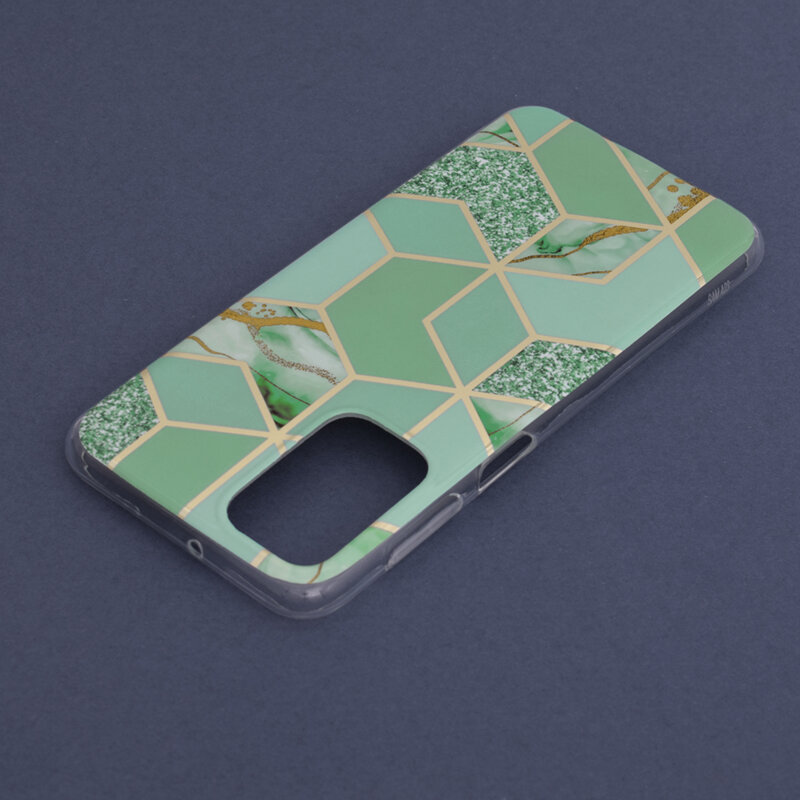 Husa Samsung Galaxy A23 Techsuit Marble, verde