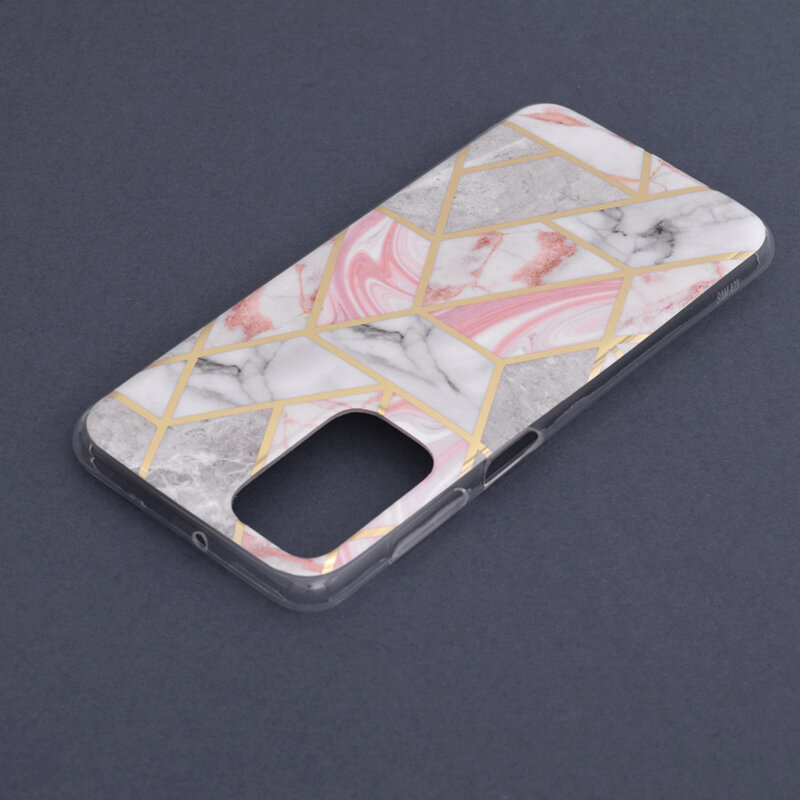 Husa Samsung Galaxy A23 Techsuit Marble, roz