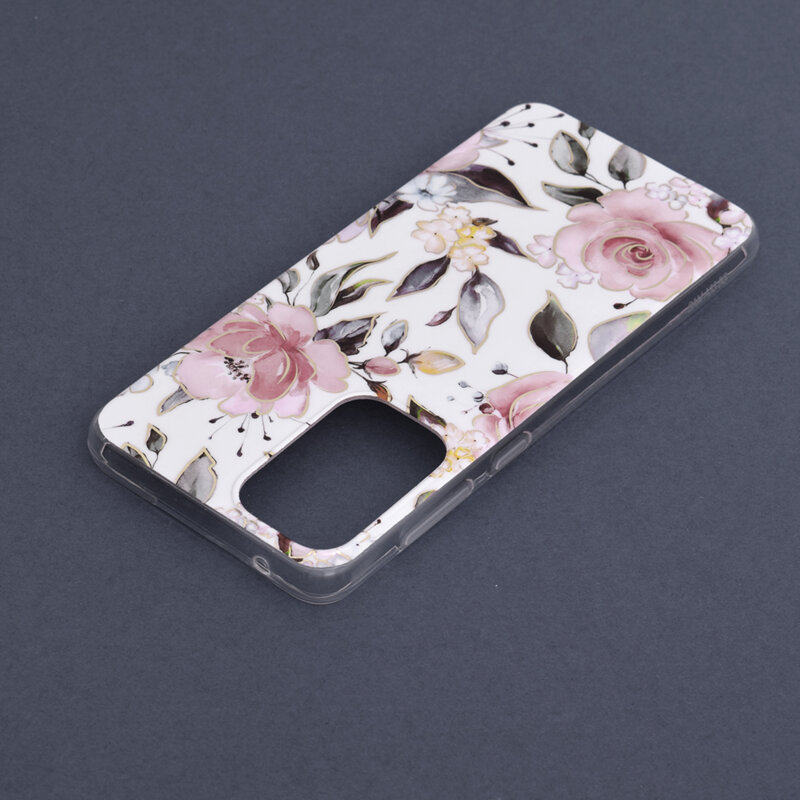 Husa Samsung Galaxy A33 5G Techsuit Marble, Chloe White