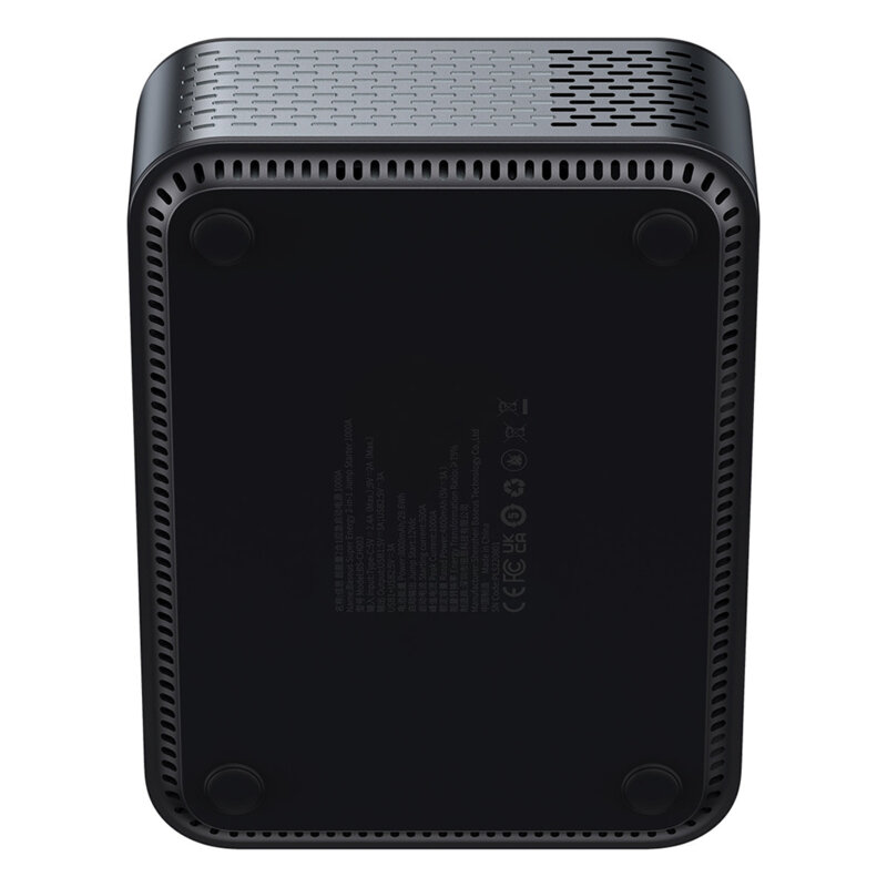 Jump starter/compresor auto portabil 1000A, 150PSI Baseus, CGCN000001