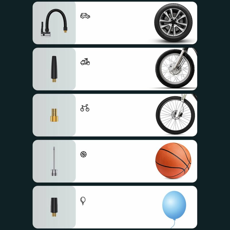 Jump starter/compresor auto portabil 1000A, 150PSI Baseus, CGCN000001
