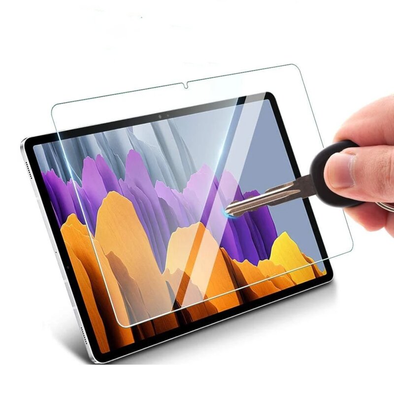 Folie sticla Samsung Galaxy Tab S7 FE Lito 9H Tempered Glass, transparenta