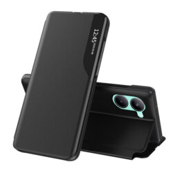 Husa Realme C33 Eco Leather View flip tip carte, negru