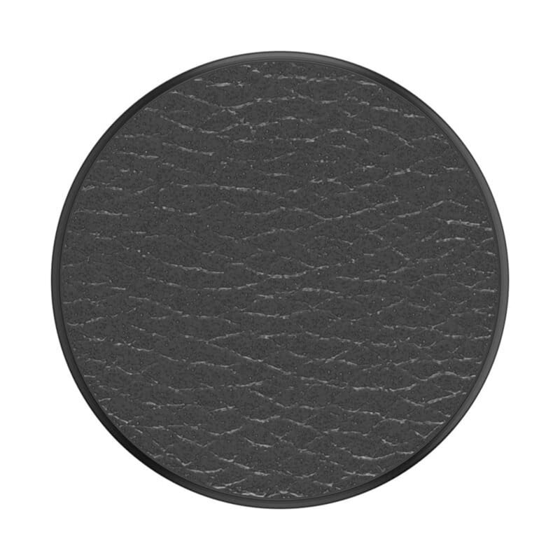 Popsockets original, suport cu functii multiple, Black Vegan Leather