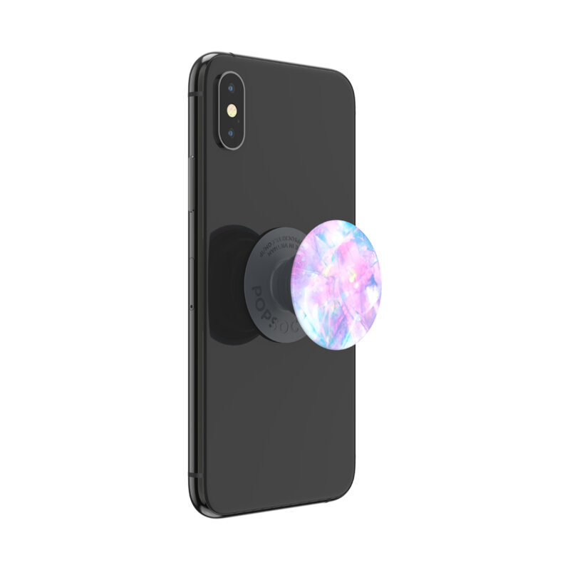 Popsockets original, suport cu functii multiple, Basic Crystal Opal