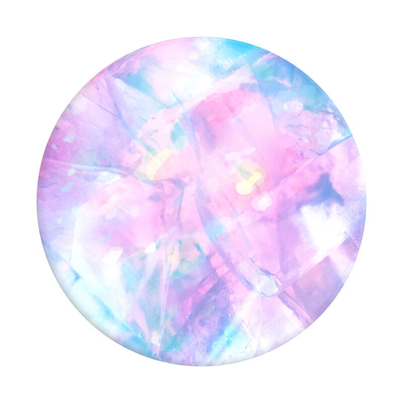 Popsockets original, suport cu functii multiple, Basic Crystal Opal