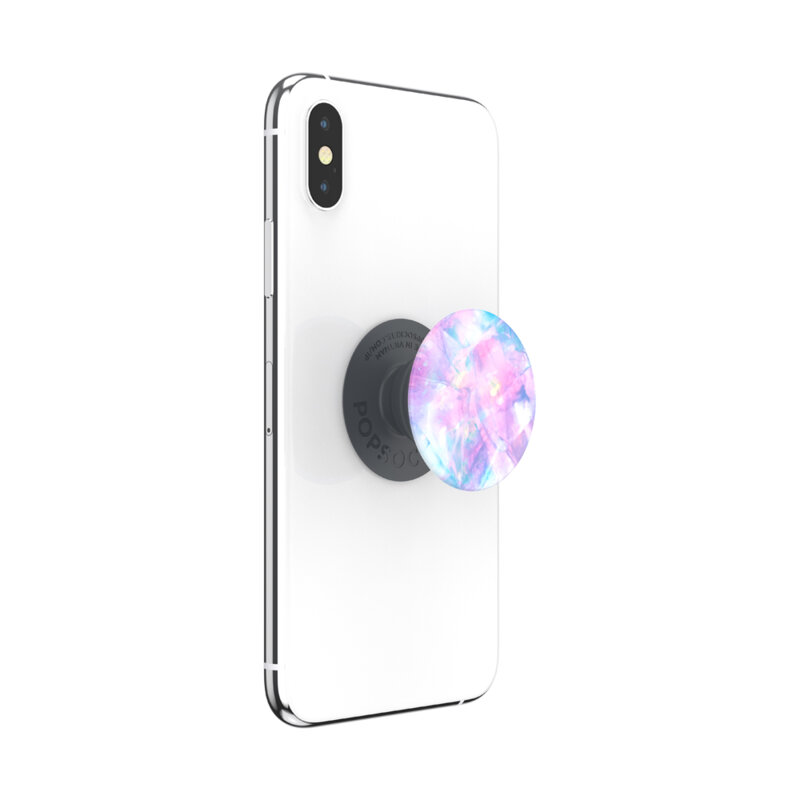 Popsockets original, suport cu functii multiple, Basic Crystal Opal
