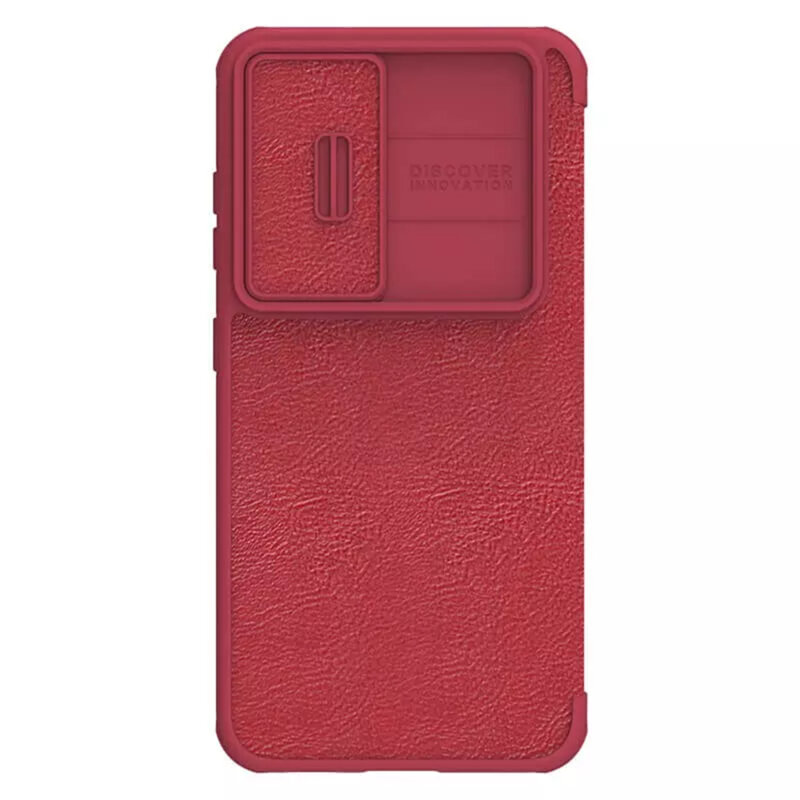 Husa Samsung Galaxy S23 Plus Nillkin QIN Pro Leather, rosu